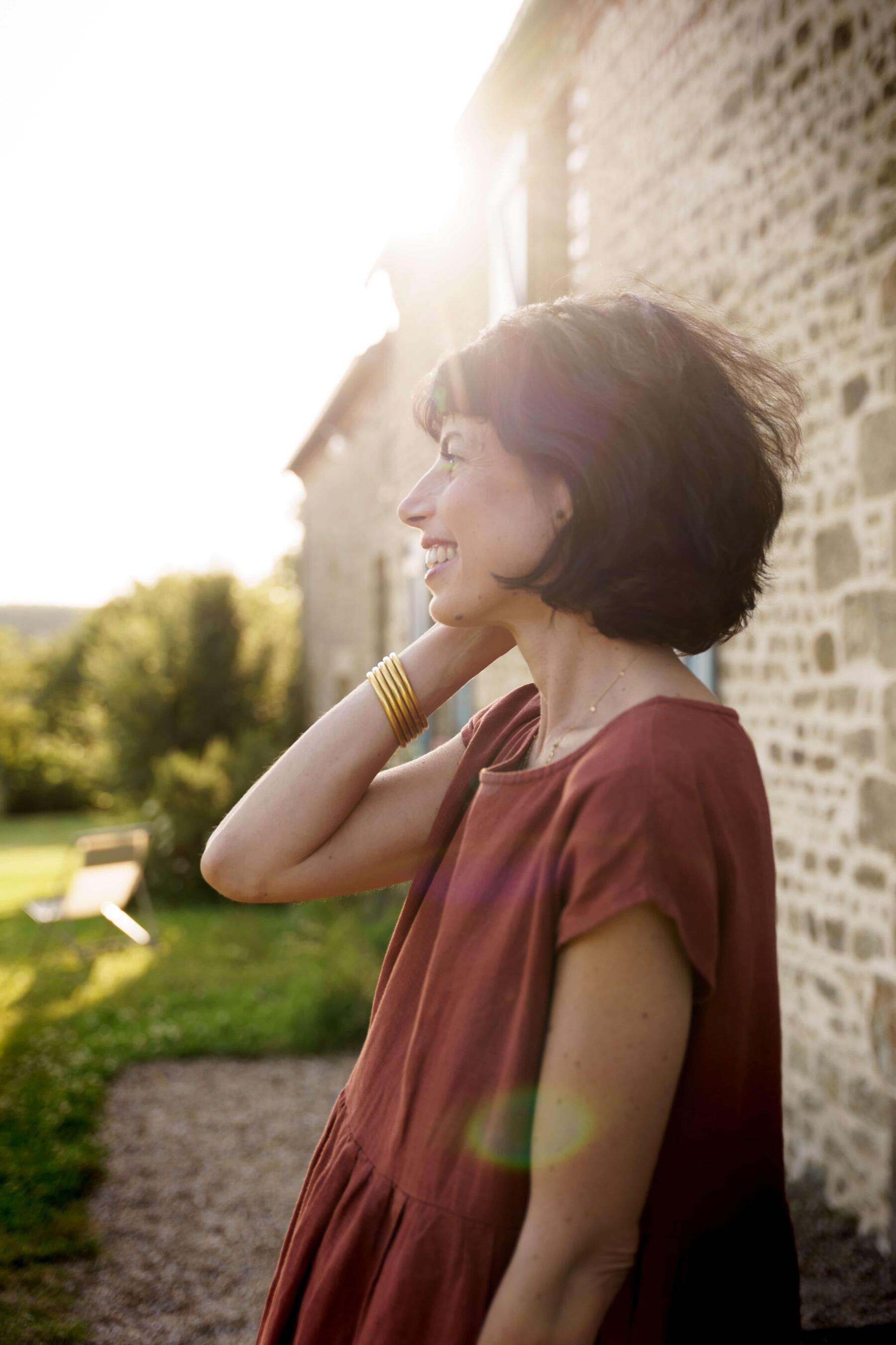 Portrait de Sophie Lagarrigue, propriétaire de Maison Fertile